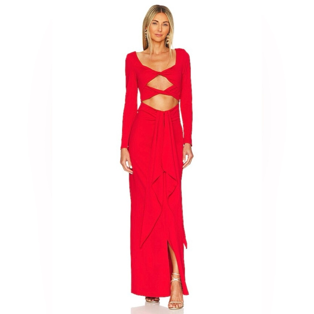 Yaura Lily Gown In Red From Revolve - image 1